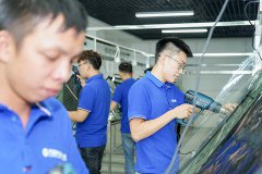 汽车烤膜贴膜实训